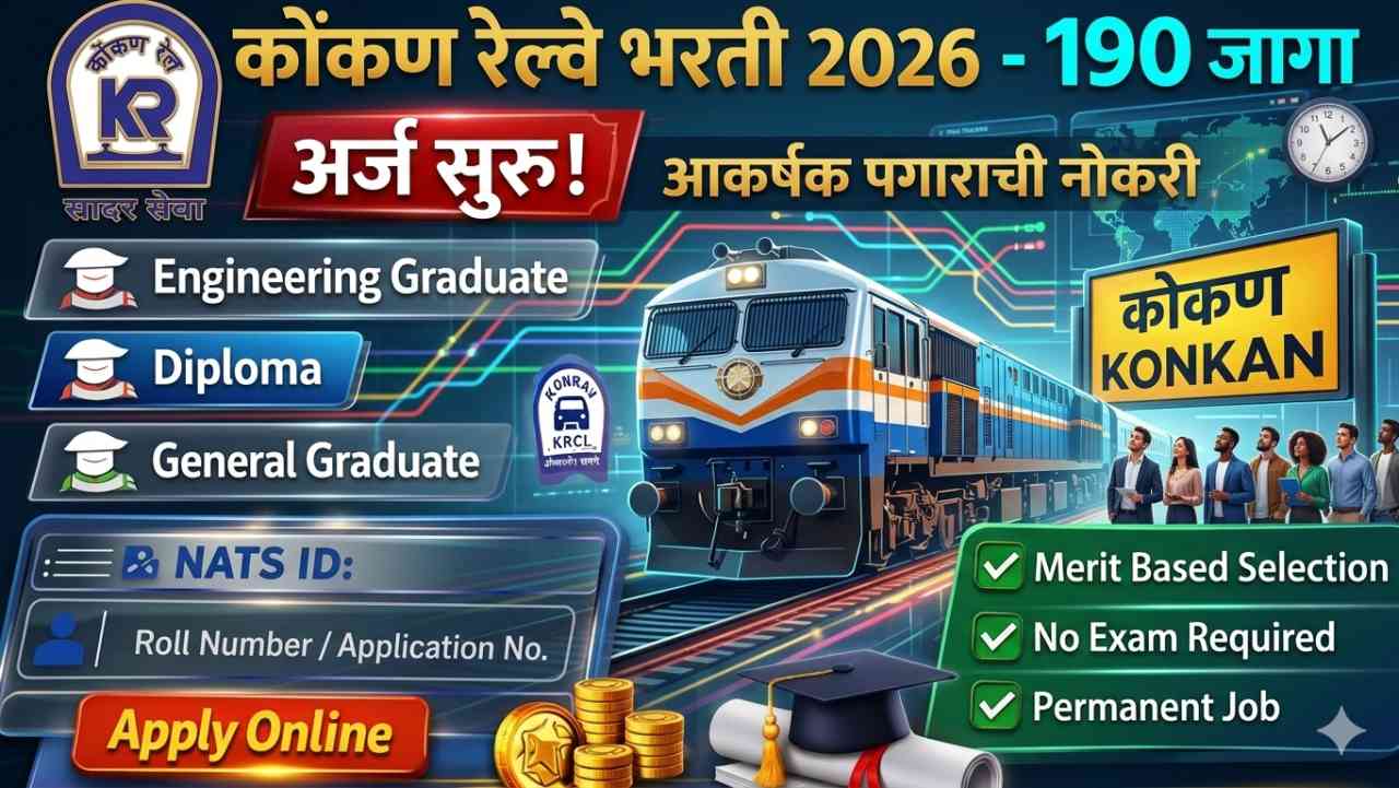 Konkan Railway Bharti 2026