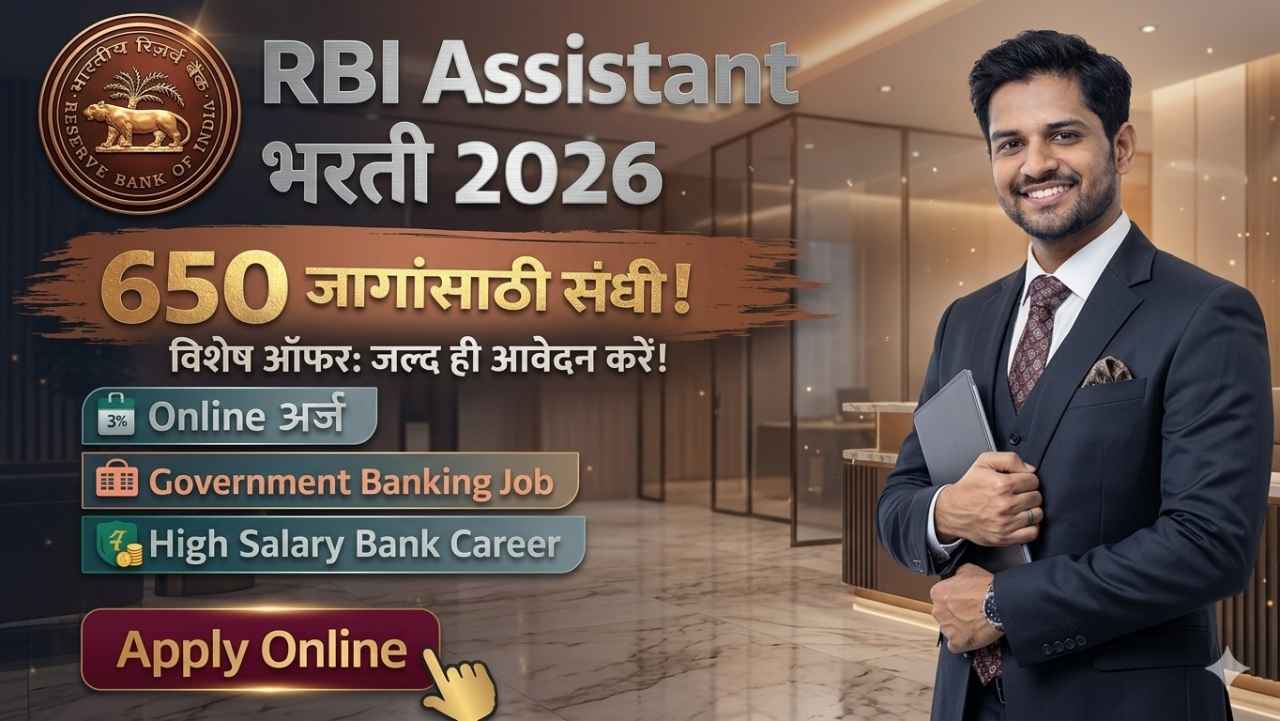 Reserve Bank of India Assistant Bharti 2026